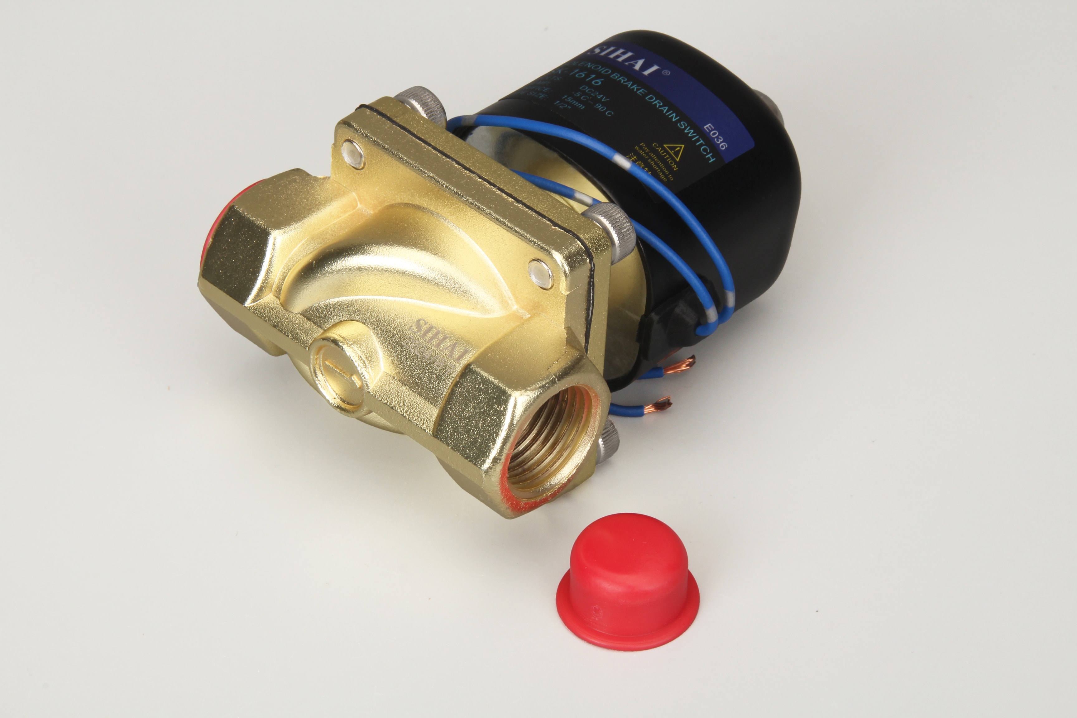 SK-1616 电磁式淋水控制阀 - 产品配件图