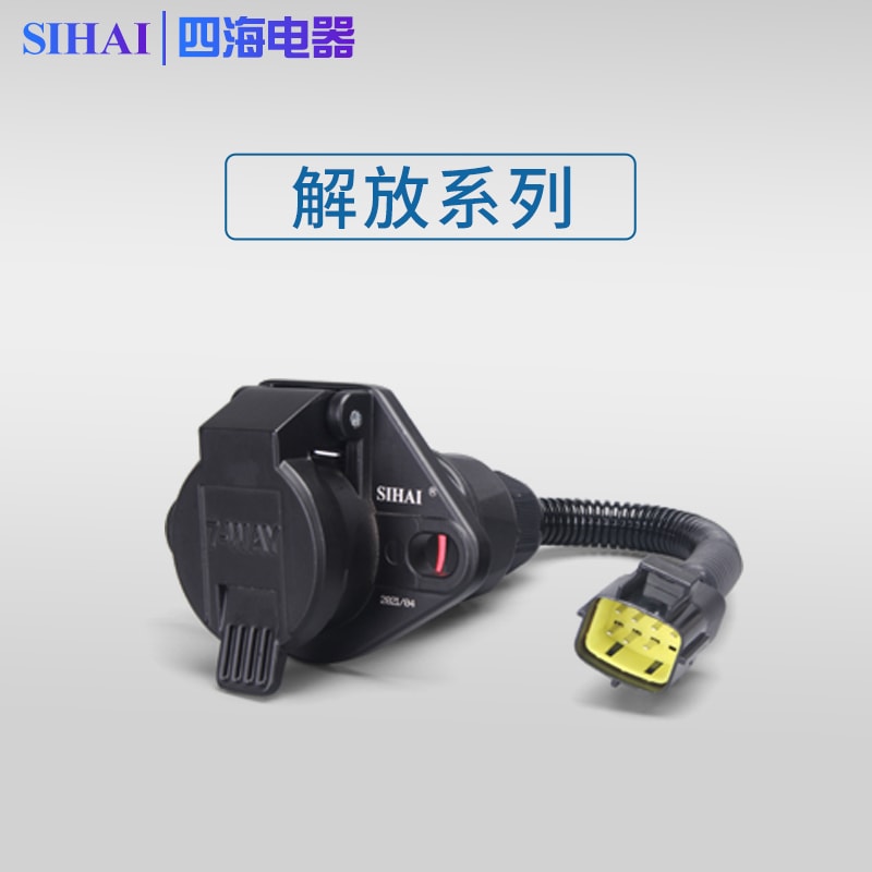 SS-1831 七孔插座总成（J6/J7/新大威） - 解放系列图